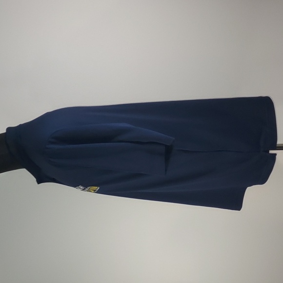 Antigua Navy Blue Seattle Seahawks Superbowl XLVlll (48) Logo S/S Polo Shirt Med - Picture 5 of 10